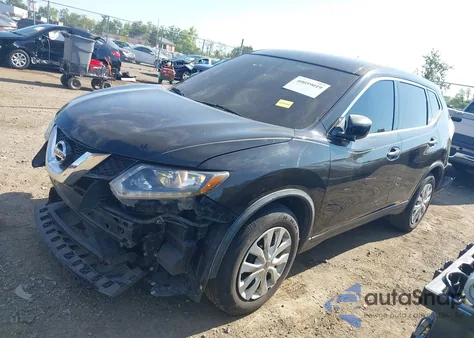 2016 Nissan Rogue S/Sl/Sv из США, поврежденный, VIN KNMAT2MT2GP698799